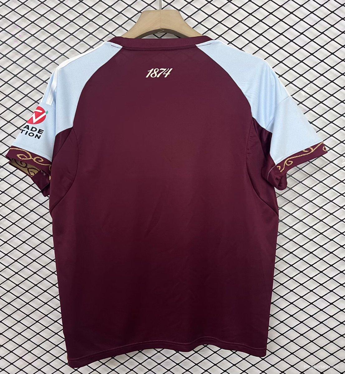 25/26 Aston Villa Home Jersey