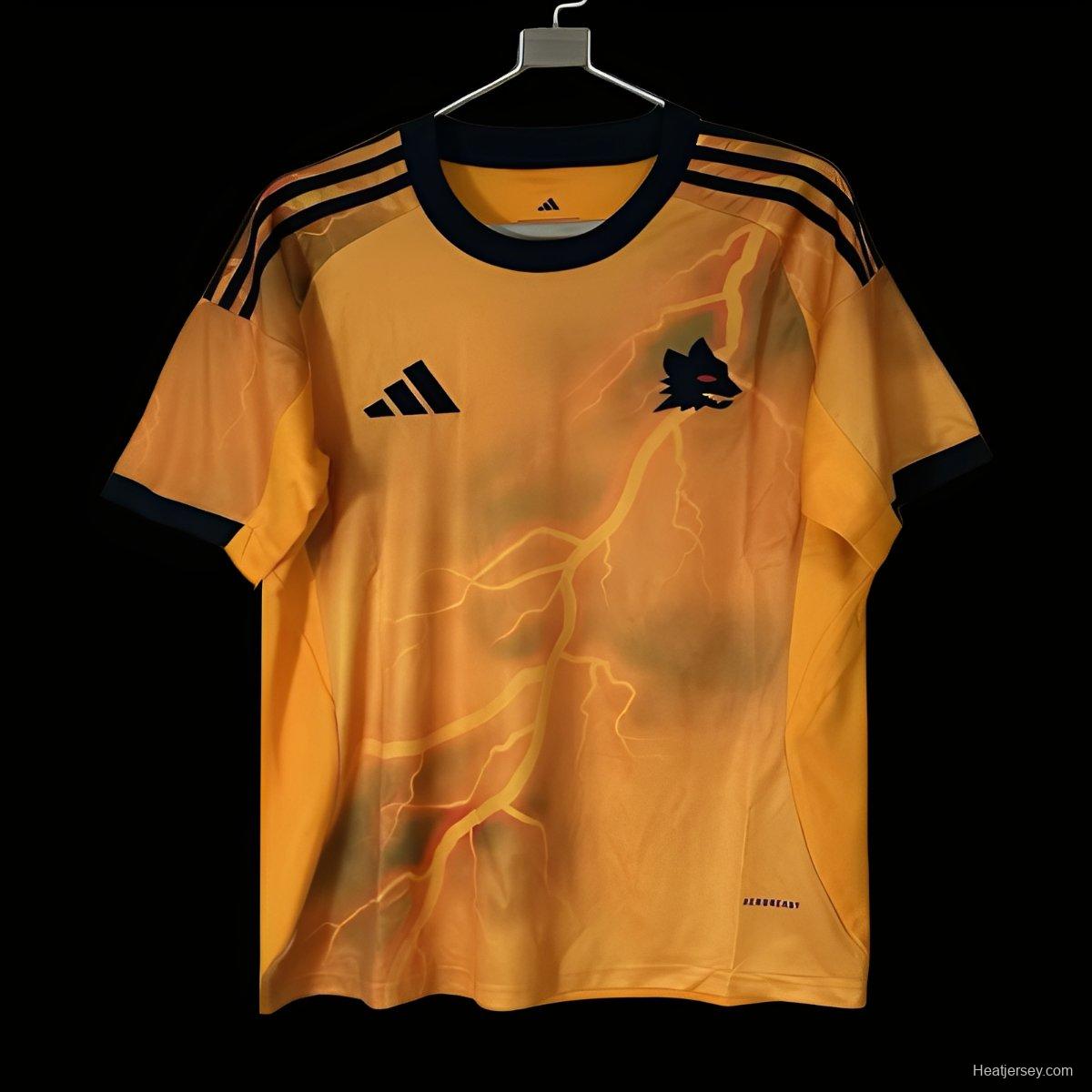 25/26 Roma Away Orange Jersey